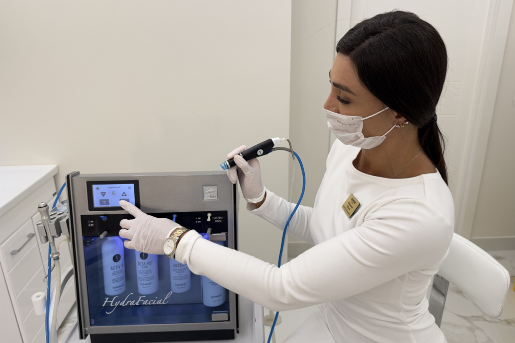 Hydrafacial фото