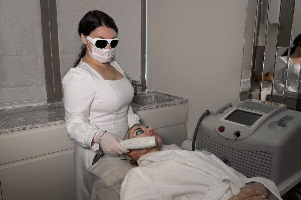 Фототерапия от черных точек фото