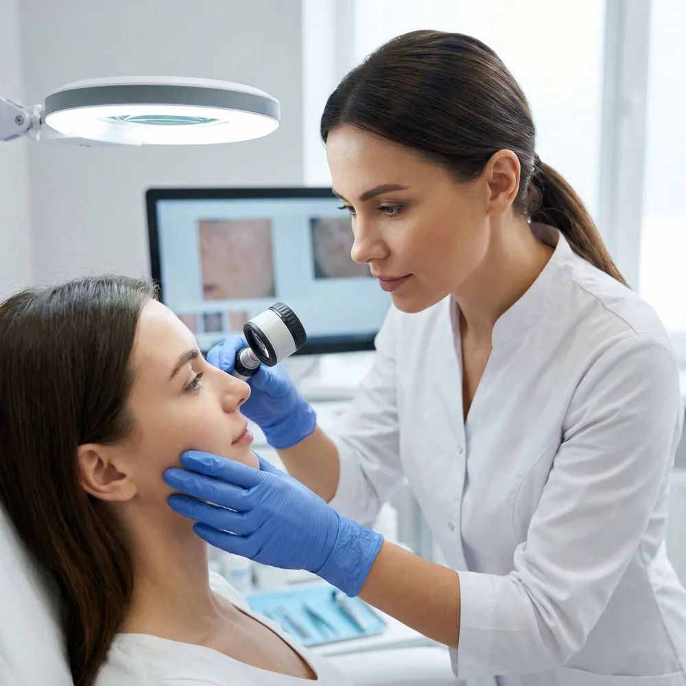 Коррекция шрамов от ветрянки